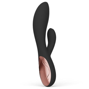 Vibrator Ina Thrust Rabbit mit Stoßfunktion Schwarz