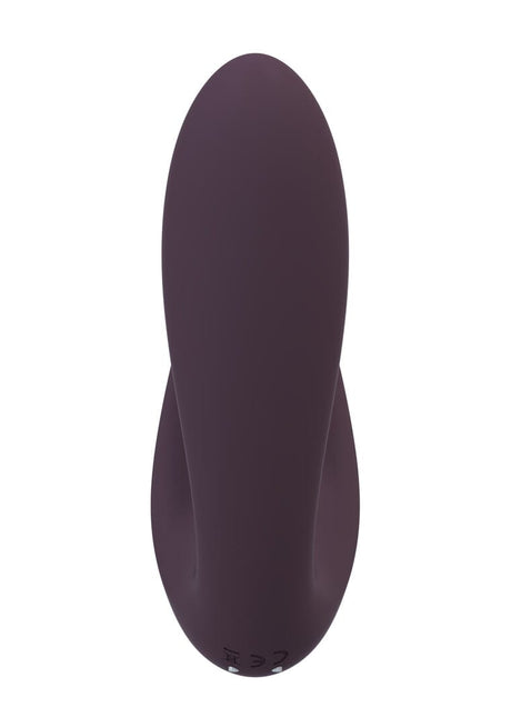 Vibrator Irresistible Desirable biegbar mit Druckwellen Lila 12,5 x 3,5 cm – Ansicht 4