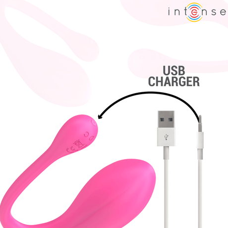 Vibrator Janice U Doppelstimulation 10 Vibrationen Rosa Fernbedienung