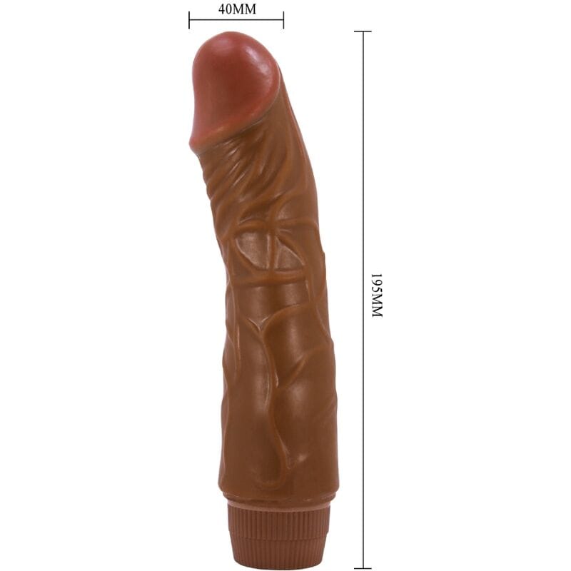 Vibrator Jeff Mulatte 19,5 cm