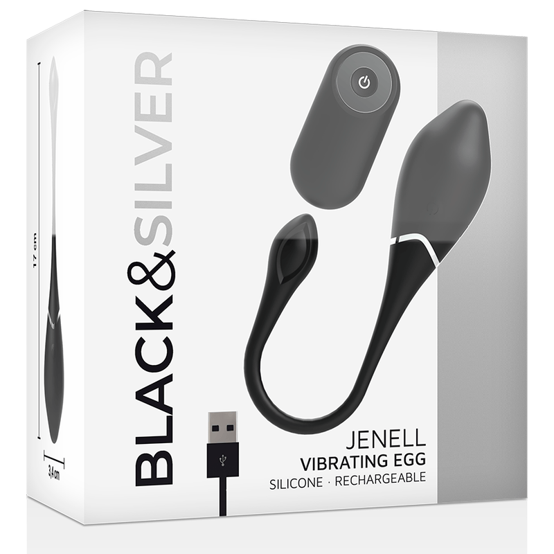 Vibrator Jenell Wiederaufladbares Vibrierei 17 x 3,4 cm