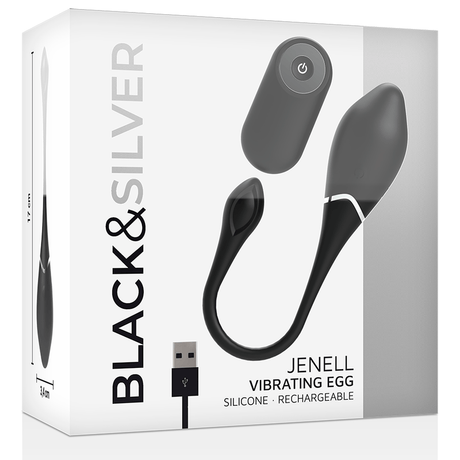 Vibrator Jenell Wiederaufladbares Vibrierei 17 x 3,4 cm
