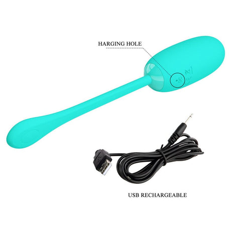 Vibrator Julius Wasserdichtes Wiederaufladbares Vibrierei Aqua Green