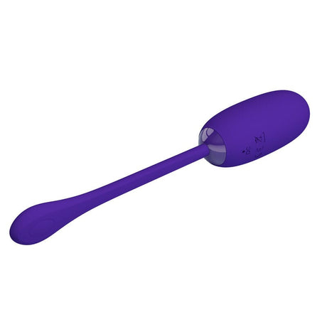 Vibrator Julius Wasserdichtes Wiederaufladbares Vibrierendes Ei Lila