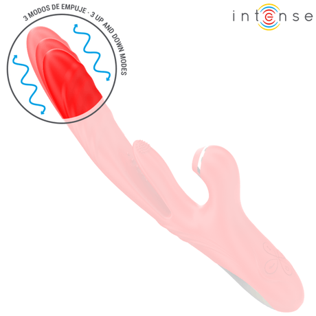 Vibrator Karol Multifunktionsvibrator Stoss & Stimulation & Stimulierende Wellen Rot