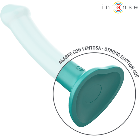 Vibrator Katie mit Saugnäpfen 10 Vibrationen Blau Fernbedienung 16 x 3 cm