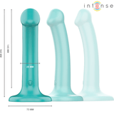 Vibrator Katie mit Saugnäpfen 10 Vibrationen Blau Fernbedienung 16 x 3 cm