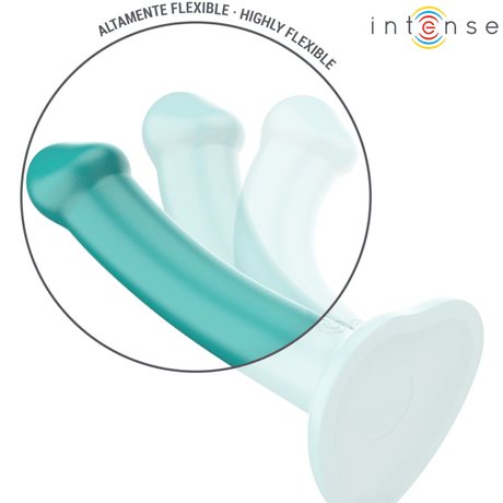 Vibrator Katie mit Saugnäpfen 10 Vibrationen Blau Fernbedienung 16 x 3 cm