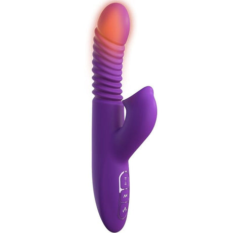 Vibrator Klitoris-Stimulator mit Wärme-Oszillations- und Violett-Vibrationsfunktion 11,7