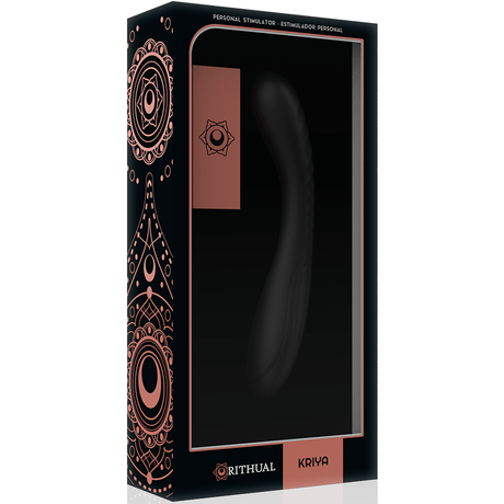 Vibrator Kriya Stimulaodr Wiederaufladbarer g-Point Schwarz