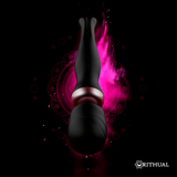 Vibrator Leistungsstarker wiederaufladbarer Akasha Wand 2.0 Schwarz – Ansicht 7