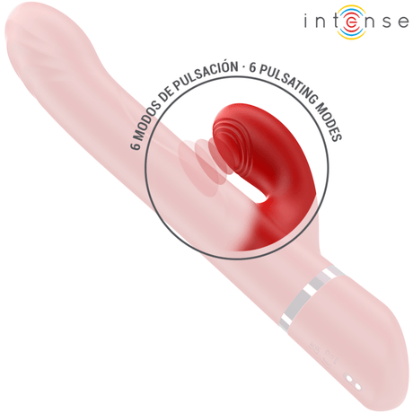 Vibrator Lele Multifunktionsvibrator Rotierend & Oszillation & Stimulation Rot