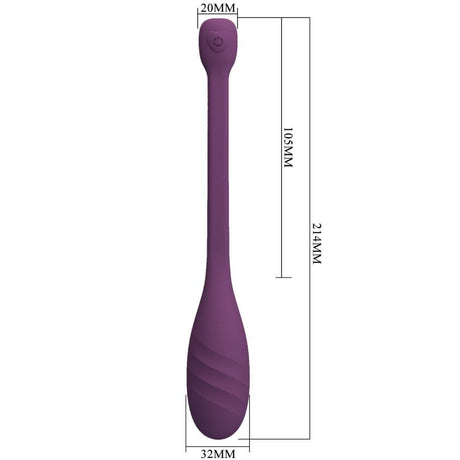 Vibrator Leviathan App-Gesteuerter Lila