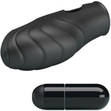 Vibrator Lich Silikon-Fingervibrator Schwarz