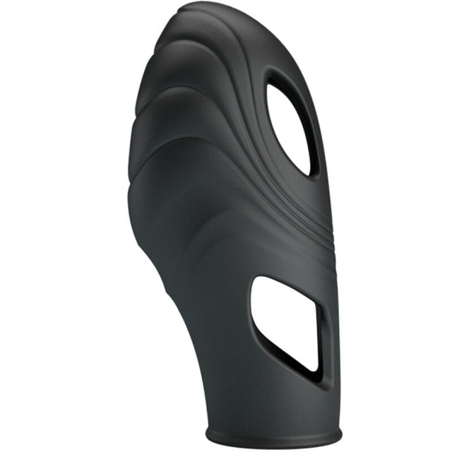 Vibrator Lich Silikon-Fingervibrator Schwarz