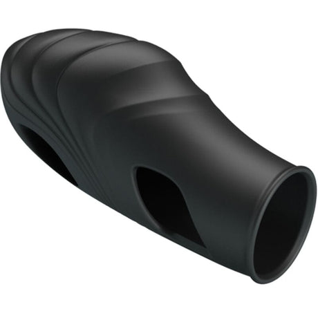 Vibrator Lich Silikon-Fingervibrator Schwarz