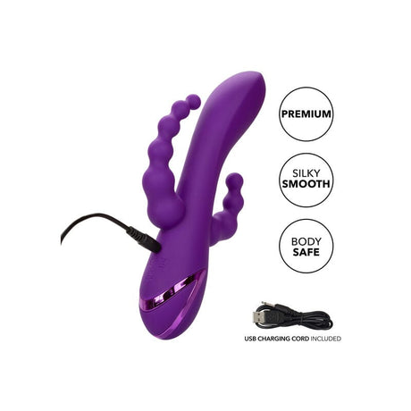 Vibrator Long Beach Bootylicious Lila 11,5 x 3,25 cm