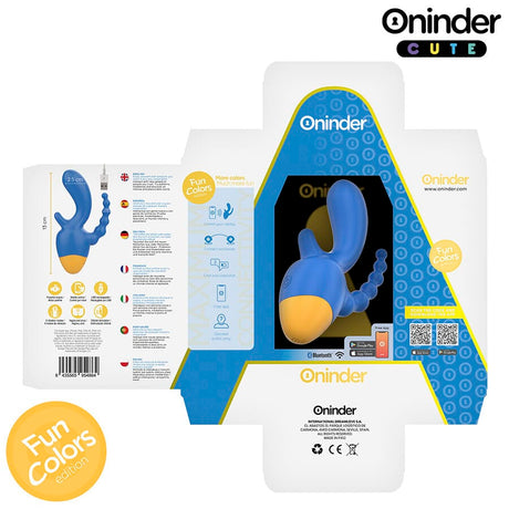 Vibrator Love 3 Some Dreifachvibrator Kostenlose Weltweite App 13 x 2,5 cm