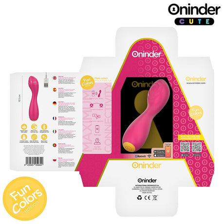 Vibrator Love Buddy Master g-Spot Kostenlose Weltweite App 12,5 x 3 cm
