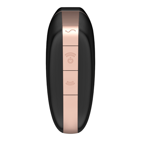 Vibrator Love Triangle Stimulator & Schwarz
