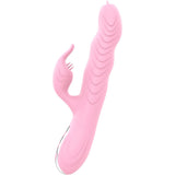 Vibrator Marcia- & Stoßender Doppelzunge-Wärmeeffekt Rosa