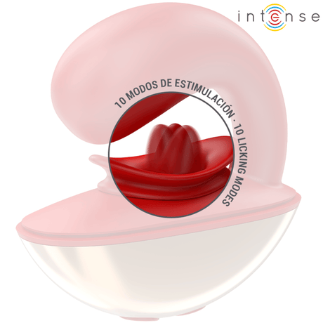 Vibrator Mariah & Stimulator in U-Form 10 Vibrationen Rot