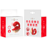 Vibrator Mariah & Stimulator in U-Form 10 Vibrationen Rot