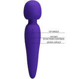 Vibrator Meredith 12 Vibrationsmodi Lila 21,5 x 5 cm