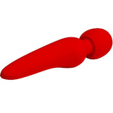 Vibrator Meredith 12 Vibrationsmodi Rot 21,5 x 5 cm