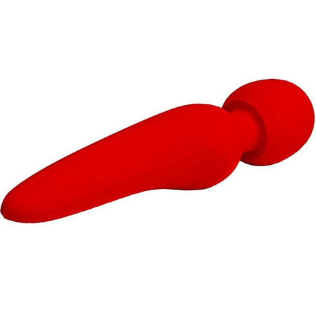 Vibrator Meredith 12 Vibrationsmodi Rot 21,5 x 5 cm