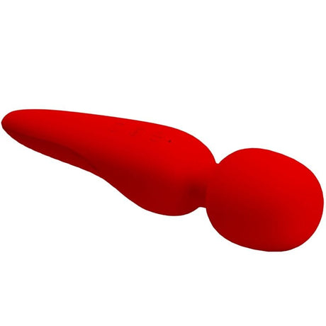 Vibrator Meredith 12 Vibrationsmodi Rot 21,5 x 5 cm