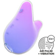 Vibrator Mermaid Vibes Stimulator & Violett und Rosa