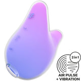 Vibrator Mermaid Vibes Stimulator & Violett und Rosa