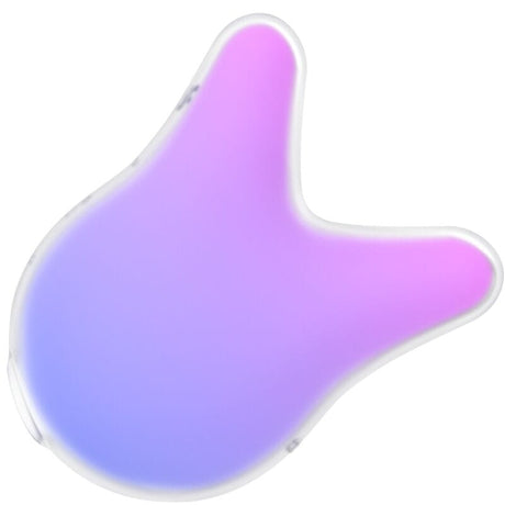 Vibrator Mermaid Vibes Stimulator & Violett und Rosa