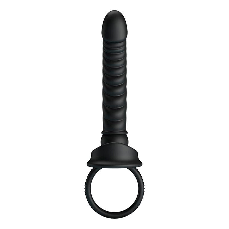 Vibrator Merritt anal mit Ring Schwarz – Ansicht 2