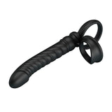 Vibrator Merritt anal mit Ring Schwarz