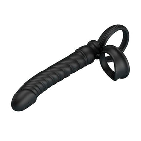 Vibrator Merritt anal mit Ring Schwarz