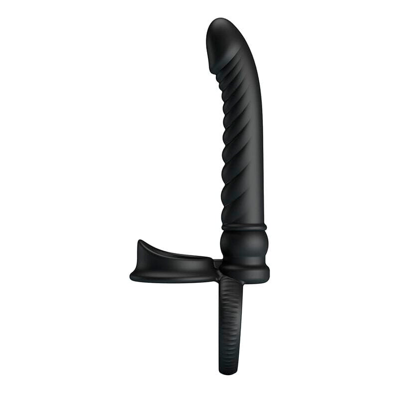 Vibrator Merritt anal mit Ring Schwarz – Ansicht 5