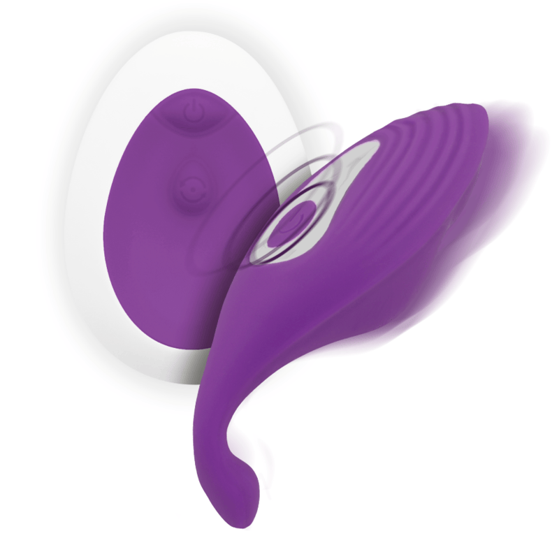 Vibrator Mindy Pantie Lila Fernbedienung 1 cm