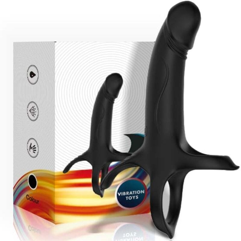 Vibrator mit Ring & Schwarz