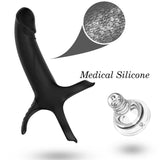 Vibrator mit Ring & Schwarz