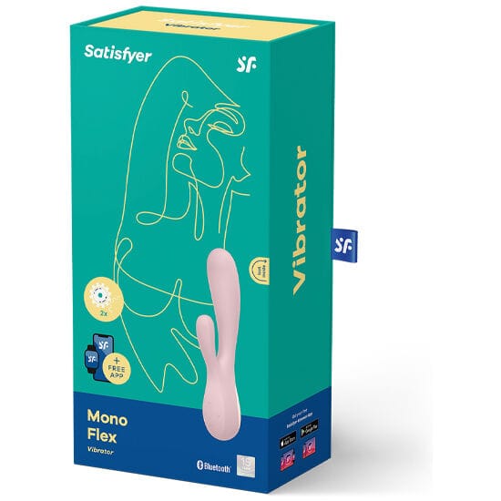 Vibrator Mono Flex Rosa mit App – Ansicht 4