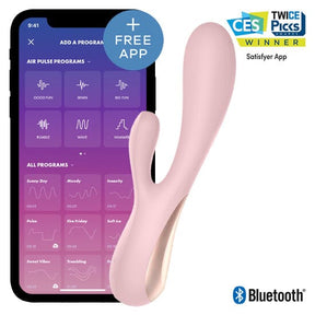Vibrator Mono Flex Rosa mit App