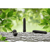 Vibrator Natural Pleasure biologisch abbaubar Schwarz 15 x 2,8 cm – Ansicht 6