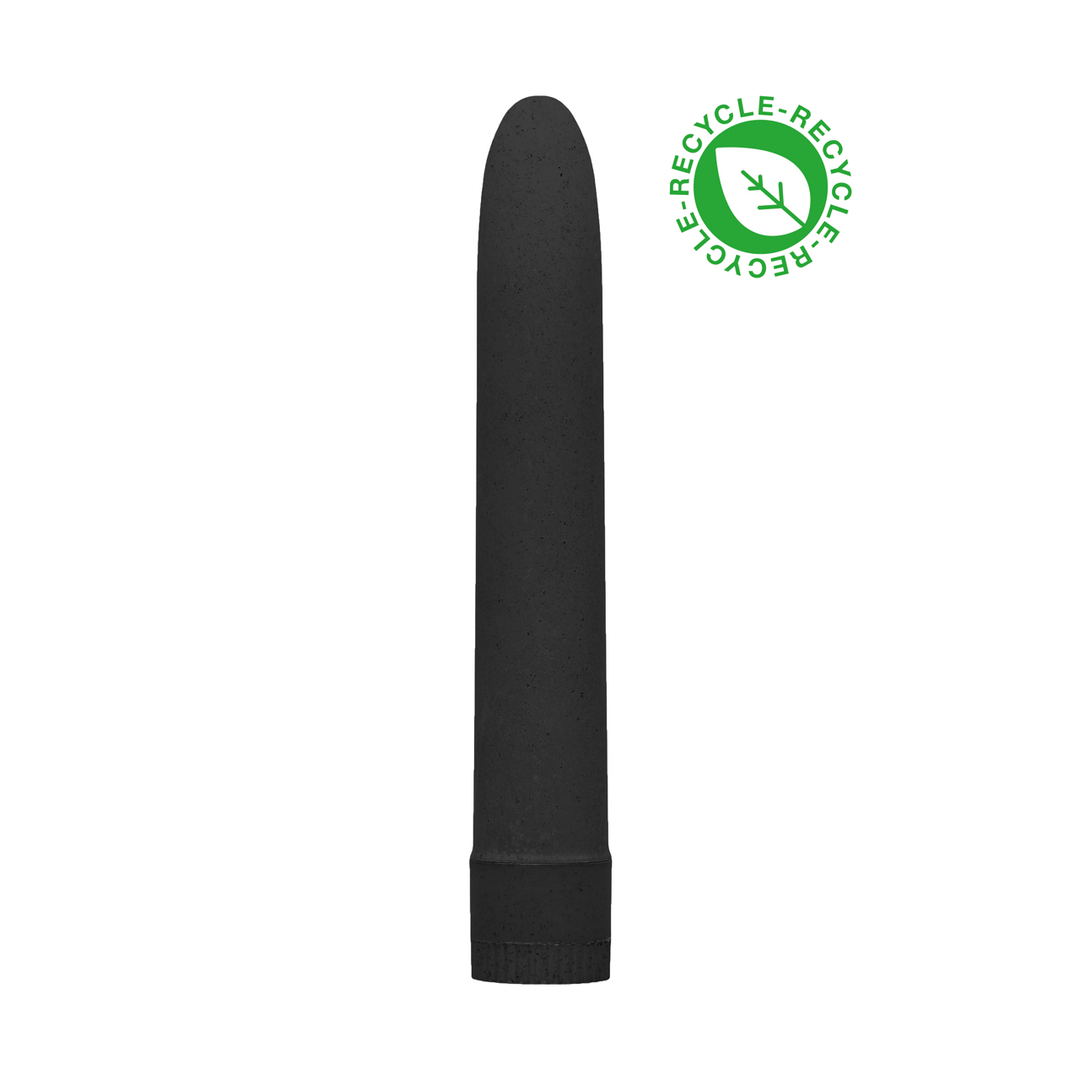 Vibrator Natural Pleasure biologisch abbaubar Schwarz 15 x 2,8 cm