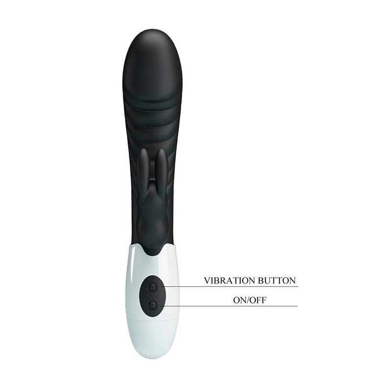 Vibrator Naughty Bunny Rabbit 30 Funktionen Schwarz – Ansicht 9