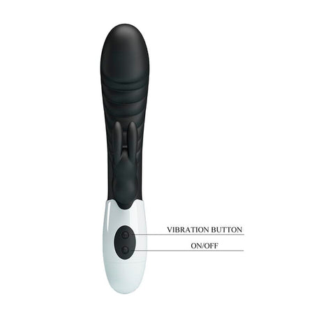 Vibrator Naughty Bunny Rabbit 30 Funktionen Schwarz