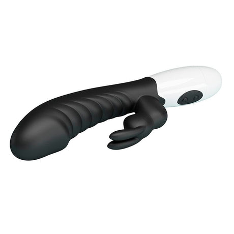 Vibrator Naughty Bunny Rabbit 30 Funktionen Schwarz