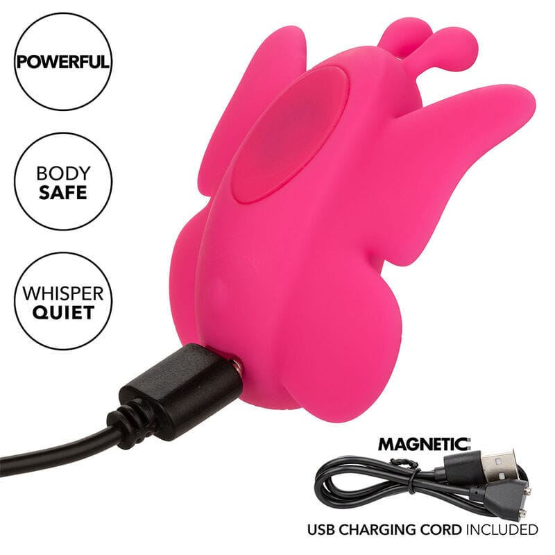 Vibrator Neon Vibes der Flutter Vibe Stimulator 10 Vibrationen Rosa