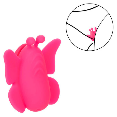 Vibrator Neon Vibes der Flutter Vibe Stimulator 10 Vibrationen Rosa